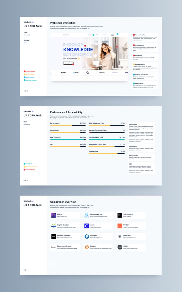 Audit preview example